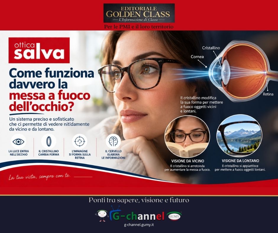 Come funziona davvero la messa a fuoco dell'occhio?